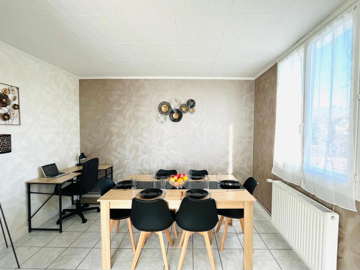 "Le Savanna" Magnifique T3 Montlucon Centre - Hopital - Parking Gratuit Eksteriør bilde